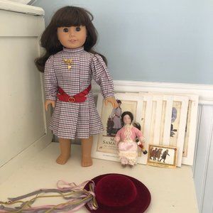 American Girl Samantha (Retired) With Doll + Books